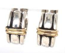 925 Sterling silver hoop earrings