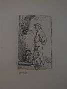 Collection of 15 Very Rare Etchings After Rembrandt (c. 1880)