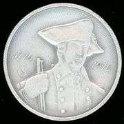 Bicentennial Minuteman 1 Troy Ounce Silver Round