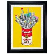 "Tomato Pop (Yellow)" by Mr. Brainwash