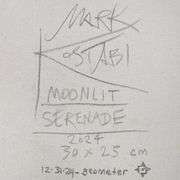 "Moonlit Serenade" by Mark Kostabi