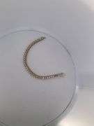 CERTIFIED 12.00 CARATS NATURAL DIAMONDS TENNIS BRACELET , 14K GOLD
