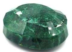 Amazing Colossal 771.05CTS Oval Faceted Genuine Emerald precious Loose Gemstone
