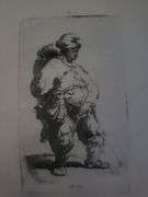Collection of 15 Very Rare Etchings After Rembrandt (c. 1880)