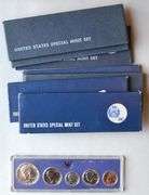 4 1966 & 3 1967 Special Mint Sets.