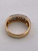 CERTIFIED BRAND NEW DIAMOND DOME RING / BAND