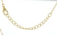 925 Sterling silver 12mm turquoise clover pendant on chain