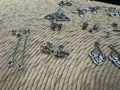 Sterling Silver Earring Assortment Various Sizes & Styles (10 Earring Lot)