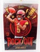 Jayden Daniels "Rock Out" Rookie Football Card