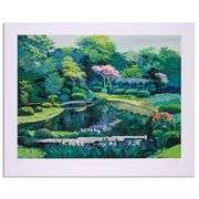 "Koi Pond" by Mark King (1931-2014)