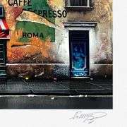 "Cafe Gitman-Napoli" by Thomas Pradzynski (1951-2007)
