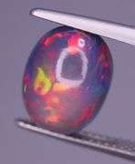 Wow! Collectors full cover 3.81ct patchwork Harlequin Black Opal!