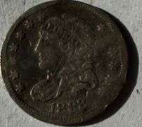 1833 Bust Half Dime
