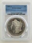 1882-S Morgan Silver Dollar, PCGS MS63