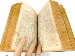 1853 Polyglott Bible, English Version