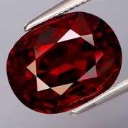 Rich black cherry 5.89ct Spessartite Garnet