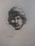 Collection of 15 Very Rare Etchings After Rembrandt (c. 1880)