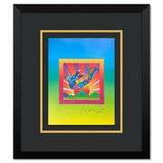 "Cosmic Flyer With Sun on Blends Ver II" by Peter Max