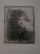Collection of 15 Very Rare Etchings After Rembrandt (c. 1880)