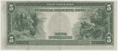 Real nice 1914 Series Large Size $5 Federal Reserve Note (3-C)