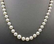 6.5-9mm Graduated pearl necklace