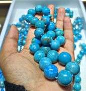 All-Natural high grade Persian turquoise Necklace and Bracelet