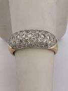CERTIFIED BRAND NEW DIAMOND DOME RING / BAND