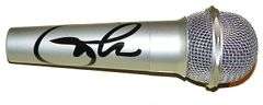 Eric Clapton Autographed Facsimile Signed Microphone