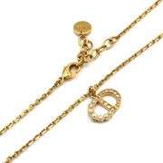 Dior petit CD Duo pendant on chain