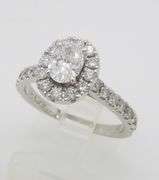 Neil Lane Oval Diamond Halo Ring