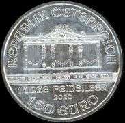 2020 Philharmonic Austrian 1 Troy Ounce Silver Round