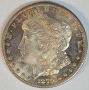 Gem original semi-Prooflike BU 1879-S Morgan Silver Dollar