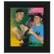 "Mickey Mantel & Roger Maris" by Steve Kaufman (1960-2010)