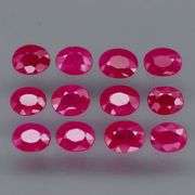 Collectors 3.67ct PIGEONS BLOOD Burmese Ruby set!!!
