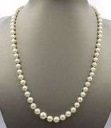 6.5-9mm Graduated pearl necklace