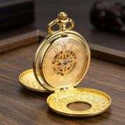 Mechanical Skeleton Pocket Watch