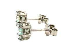 Sparkling 2 Ctw Simulated Diamond Earrings