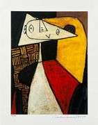 Highly Collectible Limited Edition Pablo Picasso, Seated Woman