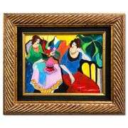 "Tranquility" by Itzchak Tarkay (1935-2012)