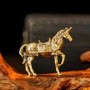 Solid Brass Mythological Unicorn