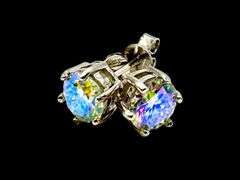 Sparkling 2 Ctw Lab Diamond Earrings