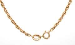 Lacy 18K YG Rope Variation Necklace