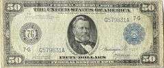 $50 Series 1914 Chicago FRN.