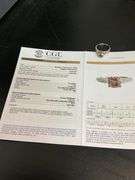 CERTIFIED 14K WHTE GOLD DIAMOND RING