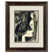 "La Comedie Humaine 14.12.59" by Pablo Picasso (1881-1973)