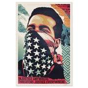 "Injustice Anywhere Threatens Justice Everywhere" by Shepard Fairey