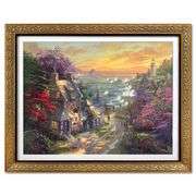 "Village Lighthouse" by Thomas Kinkade (1958-2012)