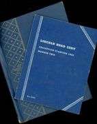 2 Lincoln Cent Albums: 1941-1971