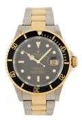 Rolex Submariner 16613, 40mm, Black Dial, Two Tone Men’s Watch