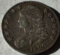 1830 Small O Bust Half Dollar